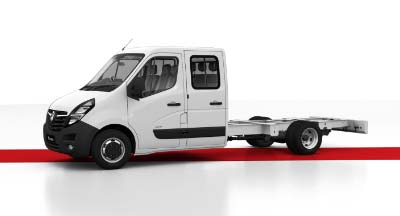 Vauxhall Movano Conversions Range - Available In Polar White